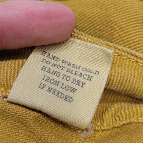 Blu Pepper Day to Day Women's Size 27 Yellow Gold Preppy Shabby Chic Mini Skirt - Picture 8 of 8